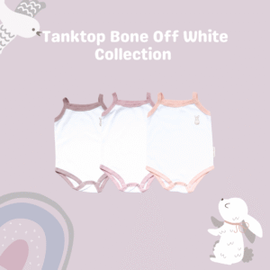 Carrol Baby Tanktop Jumper White Edition -Tanktop Baby - Singlet Bayi