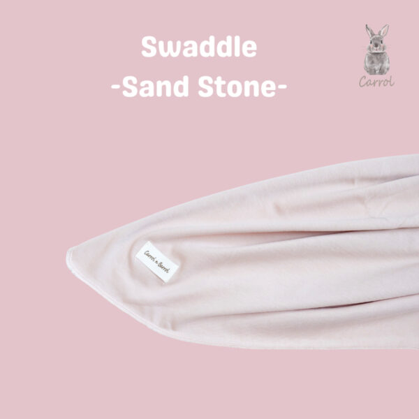Carrol n Barrol Swaddle Baby Rose Blush Collections - Bedong Bayi Premium Katun New Colors - Gambar 3