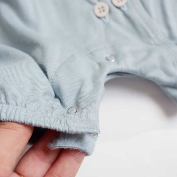 Carrol n Barrol Sailor Romper Almond Collections - Romper Sailor - Romper Bayi Katun - Gambar 3