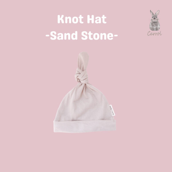 Carrol n Barrol Knot Hat Cotton Rose Blush Collections - Topi Bayi Knot Lucu - Gambar 4
