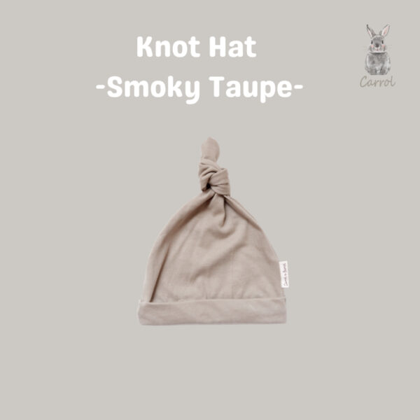 Carrol n Barrol Knot Hat Cotton Vanilla Collections - Topi Bayi Knot Lucu - Gambar 3