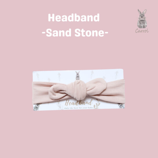 Carrol n Barrol Headband Baby Rose Blush Colors - Bandana Bayi - Gambar 3