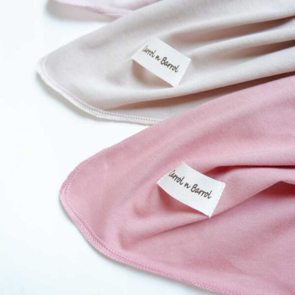 Carrol n Barrol Swaddle Rose Blush Colors Set- Bedong Set - New Colors - Gambar 6