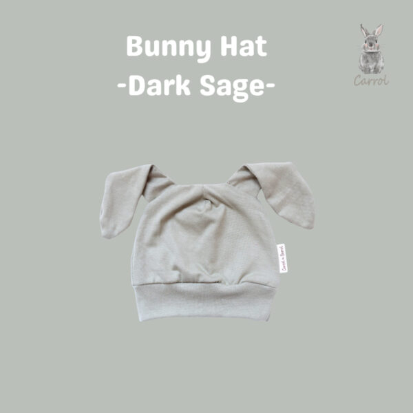 Carrol n Barrol Bunny Ears Hat Vanilla Colors - Topi Bayi Kuping Kelinci - Gambar 2