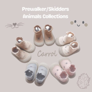 Carrol n Barrol Prewalker - Sepatu Bayi - Skidder Prewalker Cute Karakter
