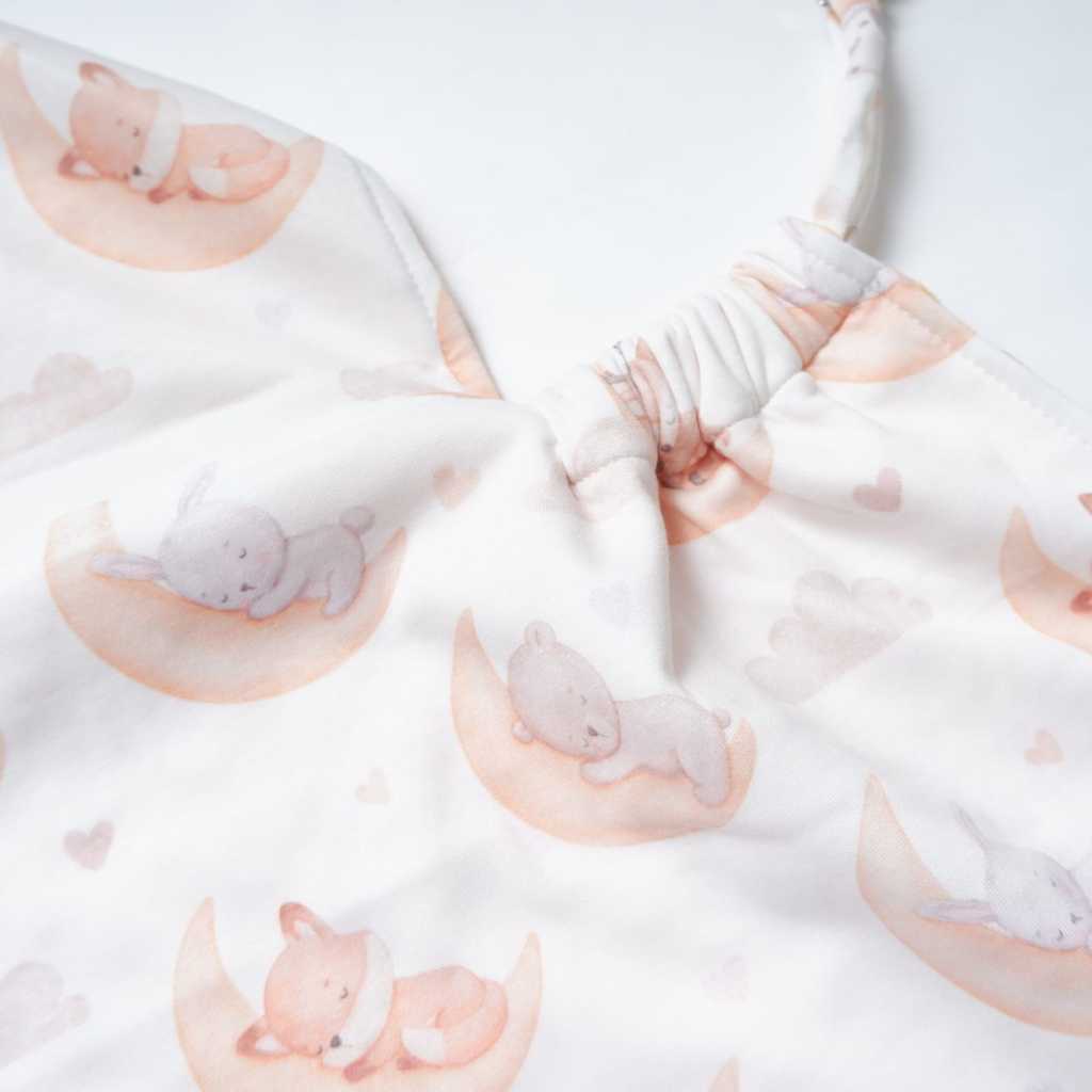 Carrol Baby On The Go Blanket Sleeping Fox n Friends - Selimut On The Go Bayi - Gambar 4