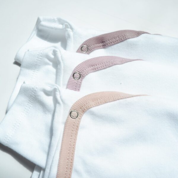 Carrol n Barrol Kimono Jumper White Editions - Kimono Pendek Bayi - Jumper Bayi - Gambar 3