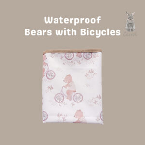 Carrol Baby Waterproof Bear With Bicycles - Perlak Bayi
