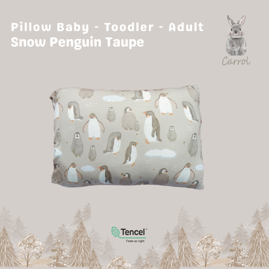 Carrol Baby Pillow Toodler Size - Bantal Toodler Tencel - Winter Collections - Gambar 3