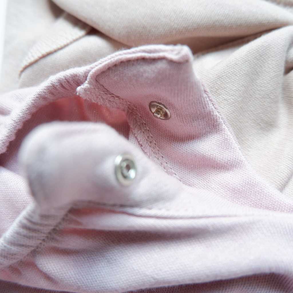 Carrol n Barrol Kimono Ruffle Jumper Cotton Rose Blush Collections - Jumper Ruffle Bayi Katun - Gambar 6