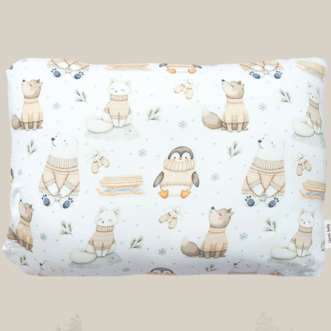 Carrol Baby Pillow Bolster Baby Set - Bantal Guling Baby Tencel - Winter Collections - Gambar 5