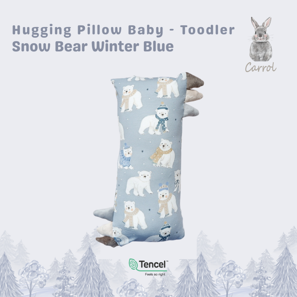Carrol Baby Hugging Pillow Toodler Size - Bantal Toodler Tencel - Winter Collections - Gambar 4