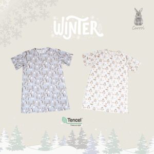 Carrol n Barrol Home Dress Mommy Tencel - Dress Pendek Dewasa - Daster Tencel - Winter Collections