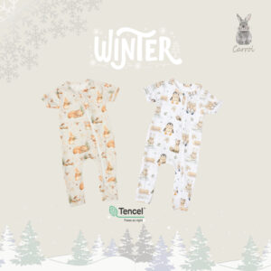 Carrol n Barrol Long Jumper Short Sleeve Tencel - Jumper Lengan Pendek Kaki Panjang - Winter Collections