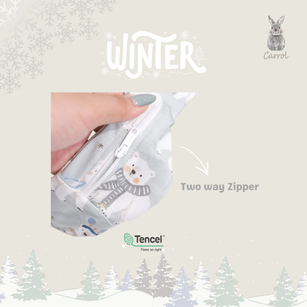 Carrol n Barrol Long Jumper Short Sleeve Tencel - Jumper Lengan Pendek Kaki Panjang - Winter Collections - Gambar 5