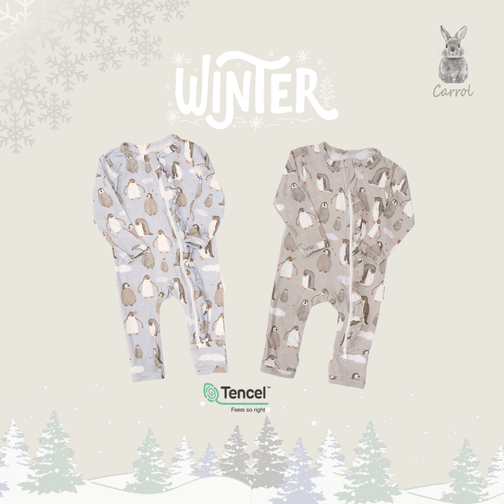 Carrol n Barrol Long Jumper Ruffle Tencel - Jumper Lengan Panjang Kaki Panjang - Winter Collections