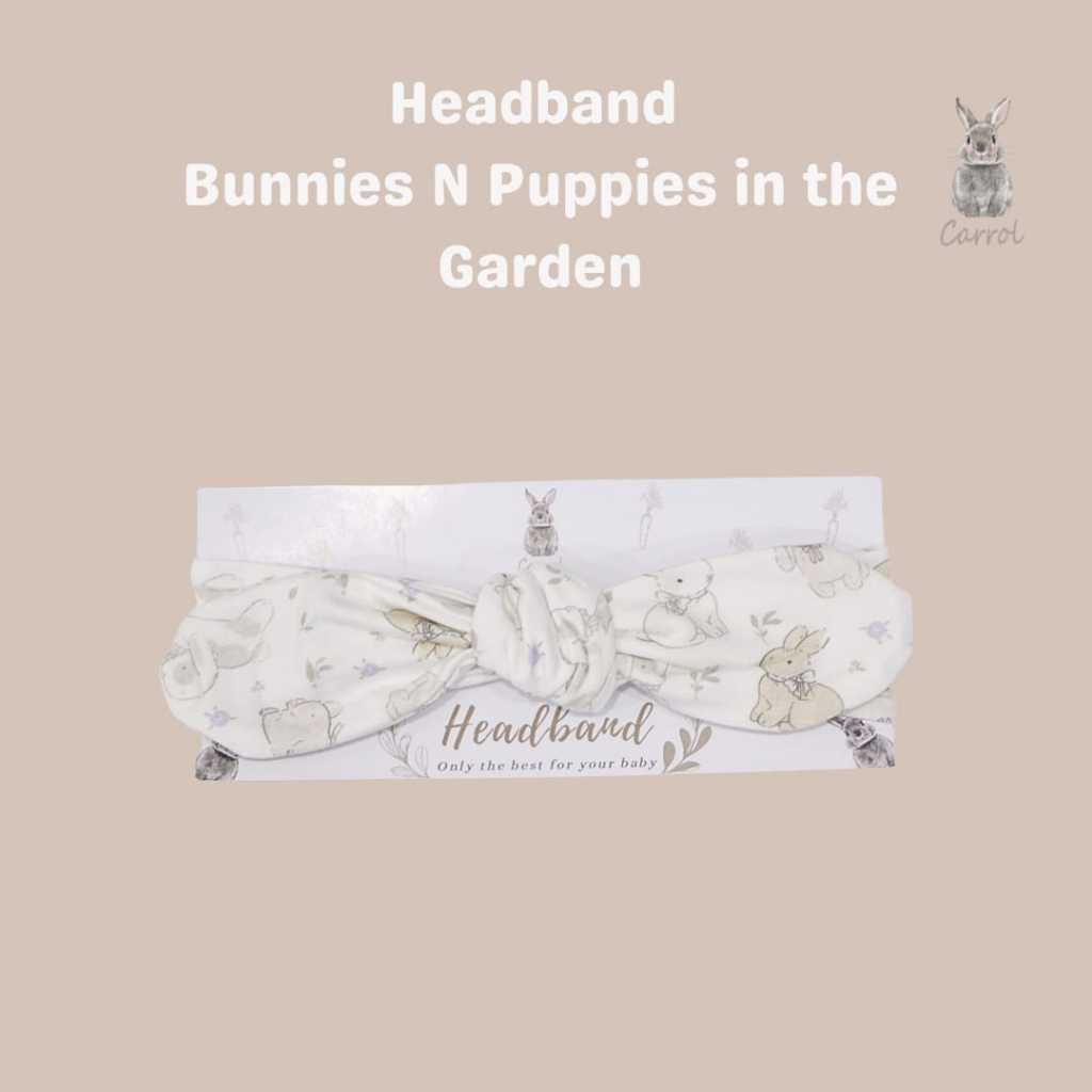Carrol n Barrol Headband Baby - Bandana Bayi Motif - Bandana Pita - Headband Tencel - Gambar 2