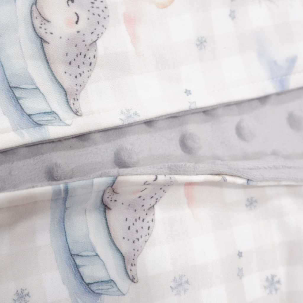 Carrol Baby On The Go Blanket Seal On Ice - Selimut On The Go Bayi - Gambar 3