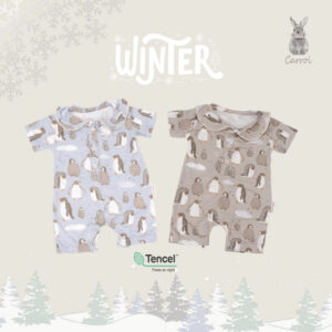 Carrol n Barrol Bubble Romper Tencel – Romper Baby Tencel – Winter Collections