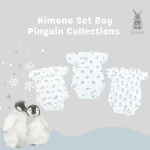 Carrol n Barrol Kimono Jumper Short Set Isi 3 - Bundling Kimono Jumper - Paket Hemat Kimono Baby