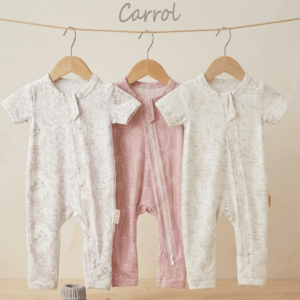 Carrol n Barrol Long Jumper Short Sleeve TENCEL™ Signature Collections - Jumper Lengan Pendek Kaki Panjang