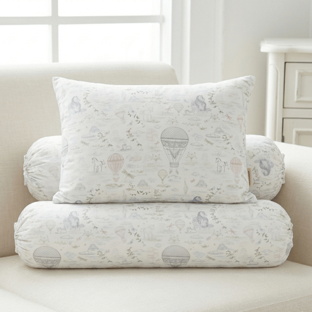 Carrol Baby Pillow & Bolster Baby Set TENCEL™ Signature Collections - Bantal Guling Bayi Tencel - Gambar 2