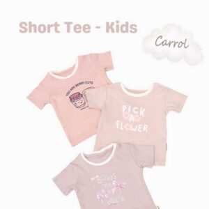 Carrol n Barrol Kids Short Tee - Kaos Anak Lucu Katun - T-shirt Kids