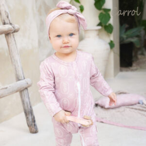 Carrol n Barrol Sleepsuit TENCEL™ Signature Collections - Jumper Panjang Buka Tutup tangan kaki